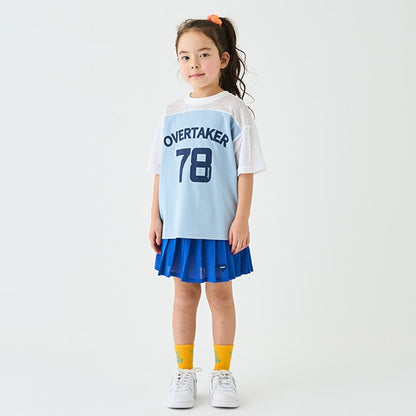 Japanese children's clothing mini#ML pleated skirt 100-140cm girls summer SKIRTS 