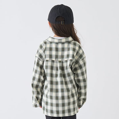 Japanese children's clothing mini#ML shirt 100-140cm boys/girls spring/summer TOPS 