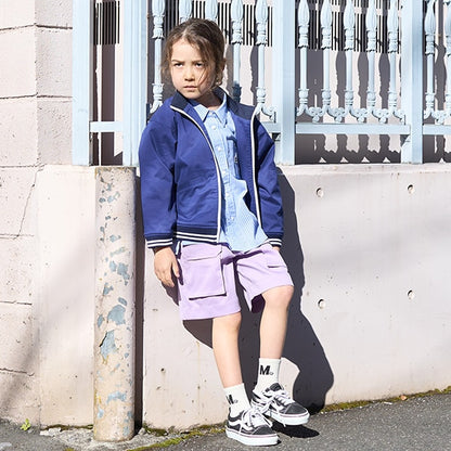 Japanese children's clothing mini#ML shirt 100-140cm boys/girls spring/summer TOPS 