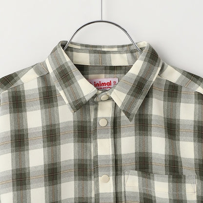 Japanese children's clothing mini#ML shirt 100-140cm boys/girls spring/summer TOPS 