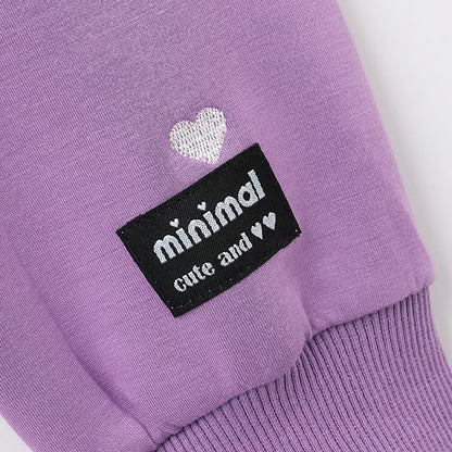 Japanese children's clothing mini#ML waterproof series quick-drying series embroidered sweatshirt 100-140cm girls' spring and summer PANTS 