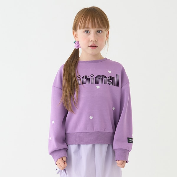 Japanese children's clothing mini#ML waterproof series quick-drying series embroidered sweatshirt 100-140cm girls' spring and summer PANTS 