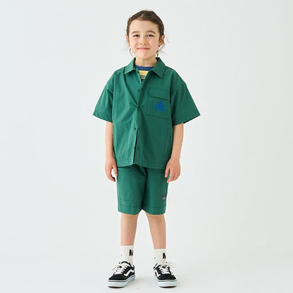 Japanese children's clothing mini#ML mountain shirt jacket 100-140cm boys/girls summer TOPS OUTERWEAR 