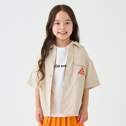 Japanese children's clothing mini#ML mountain shirt jacket 100-140cm boys/girls summer TOPS OUTERWEAR 