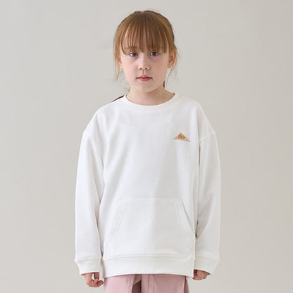 Japanese children's clothing mini#ML x KELTY pocket long-sleeved sweatshirt 100-140cm boys/girls spring and summer TOPS 