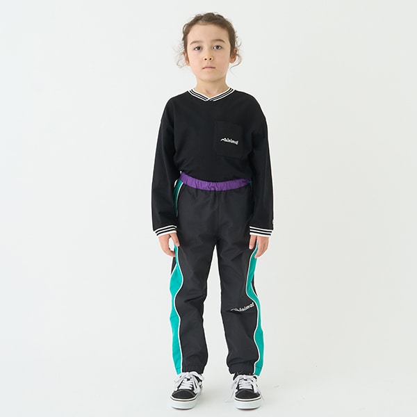 Japanese children's clothing mini #ML anti-fouling V-neck top 90-140cm boys/girls spring and summer TOPS 