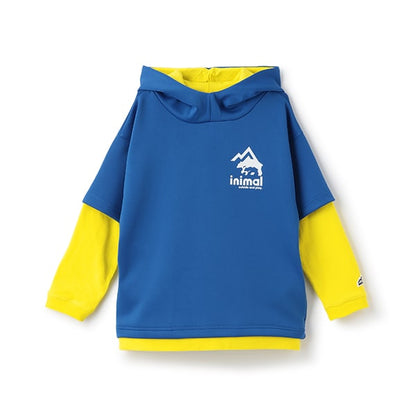 Japanese children's clothing mini #ML waterproof series quick-drying series fake two-piece tops 100-140cm boys'/girls' spring and summer TOPS 