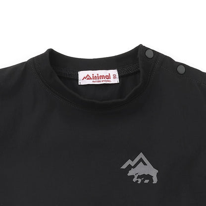 Japanese children's clothing mini#ML mountain pocket color block top 90-140cm boy's summer TOPS 