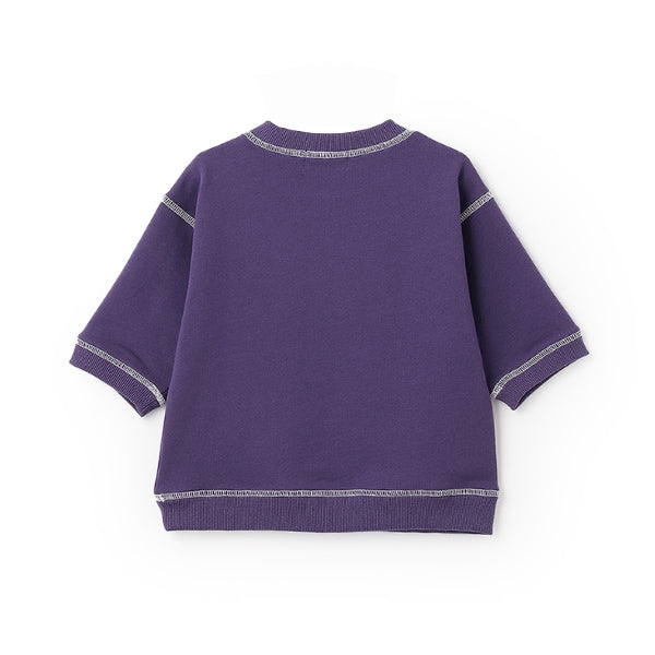 日本童裝 mini#ML 線條字母印花上衣 90-140cm 男童款/女童款 夏季 TOPS