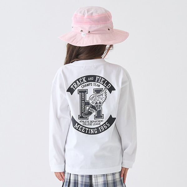Japanese children's clothing mini #ML anti-fouling pocket top 90-140cm boys/girls spring and summer TOPS 