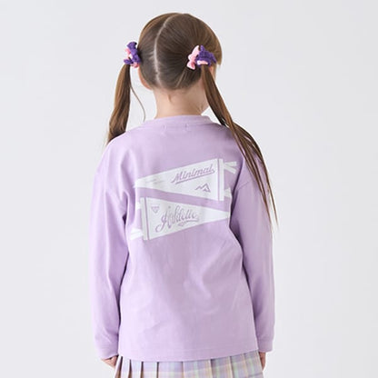 Japanese children's clothing mini #ML anti-fouling pocket top 90-140cm boys/girls spring and summer TOPS 