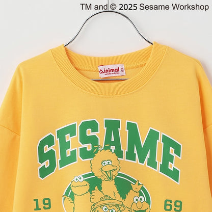 Japanese children's clothing mini #ML x sesame Sesame Street sweatshirt 100-140cm boys/girls spring and summer TOPS 