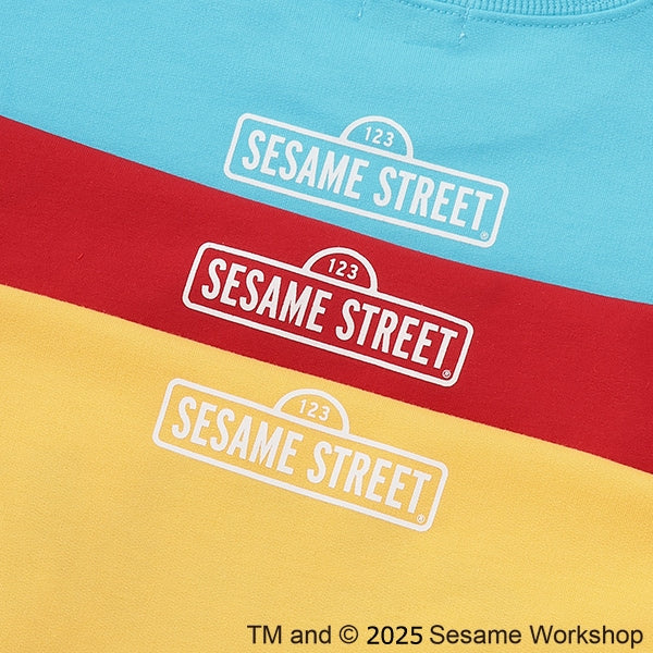 Japanese children's clothing mini #ML x sesame Sesame Street sweatshirt 100-140cm boys/girls spring and summer TOPS 