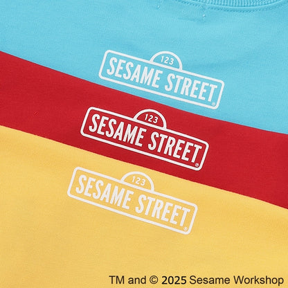 Japanese children's clothing mini #ML x sesame Sesame Street sweatshirt 100-140cm boys/girls spring and summer TOPS 