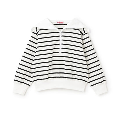 Japanese children's clothing mini#ML sailor collar top 100-140cm girls spring and summer TOPS 