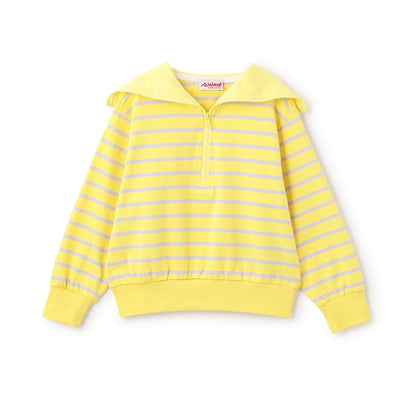 Japanese children's clothing mini#ML sailor collar top 100-140cm girls spring and summer TOPS 