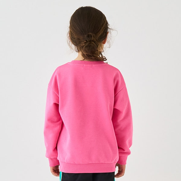 Japanese children's clothing mini #ML anti-fouling embroidered letter sweatshirt 90-140cm boys/girls spring and summer TOPS 
