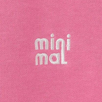 Japanese children's clothing mini #ML anti-fouling embroidered letter sweatshirt 90-140cm boys/girls spring and summer TOPS 