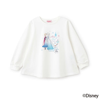 Japanese children's clothing mini #ML x Disney long-sleeved top 100-140cm girls spring and summer TOPS 