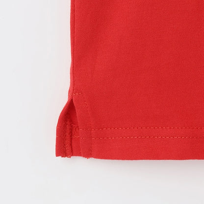 Japanese children's clothing mini#ML x ovgo Baker Cookie short-sleeved top 90-140cm boys/girls summer TOPS 