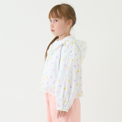 Japanese children's clothing mini#ML waterproof series thin jacket 90-140cm girls spring and summer OUTERWEAR 