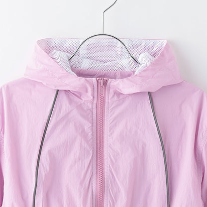 Japanese children's clothing mini#ML waterproof series thin jacket 90-140cm girls spring and summer OUTERWEAR 