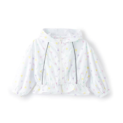 Japanese children's clothing mini#ML waterproof series thin jacket 90-140cm girls spring and summer OUTERWEAR 
