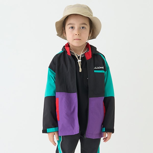 Japanese children's clothing mini#ML waterproof series mountain jacket 90-140cm boys/girls spring and summer OUTERWEAR 