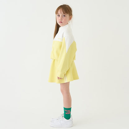 Japanese children's clothing mini #ML waterproof series quick-drying series sports series jacket and skirt two-piece set 90-140cm girls' spring and summer outerwear skirt 