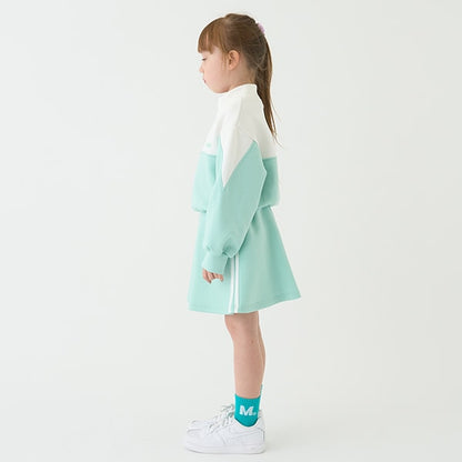 Japanese children's clothing mini #ML waterproof series quick-drying series sports series jacket and skirt two-piece set 90-140cm girls' spring and summer outerwear skirt 