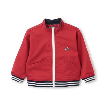 Japanese children's clothing mini#ML stand collar ribbed zipper jacket 100-140cm boys/girls spring and summer OUTERWEAR 