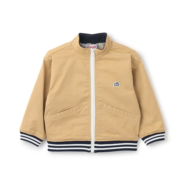 日本童裝 mini#ML 立領羅紋拉練外套 100-140cm 男童款/女童款 春夏季 OUTERWEAR