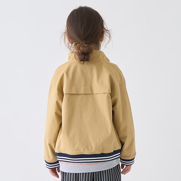 日本童裝 mini#ML 立領羅紋拉練外套 100-140cm 男童款/女童款 春夏季 OUTERWEAR