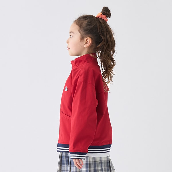 日本童裝 mini#ML 立領羅紋拉練外套 100-140cm 男童款/女童款 春夏季 OUTERWEAR