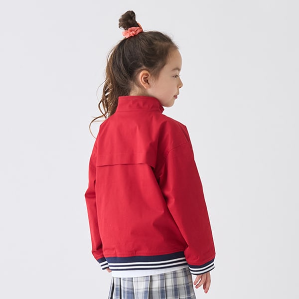 日本童裝 mini#ML 立領羅紋拉練外套 100-140cm 男童款/女童款 春夏季 OUTERWEAR
