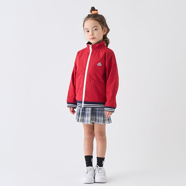 日本童裝 mini#ML 立領羅紋拉練外套 100-140cm 男童款/女童款 春夏季 OUTERWEAR