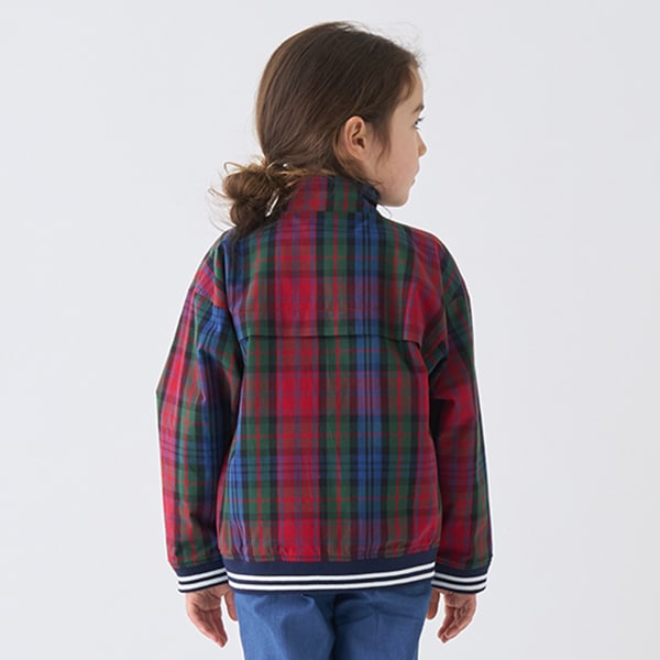日本童裝 mini#ML 立領羅紋拉練外套 100-140cm 男童款/女童款 春夏季 OUTERWEAR