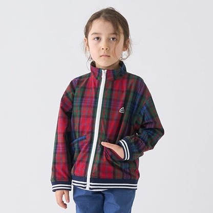 Japanese children's clothing mini#ML stand collar ribbed zipper jacket 100-140cm boys/girls spring and summer OUTERWEAR 