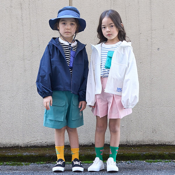 Japanese children's clothing mini#ML sports zipper jacket 100-140cm boys/girls spring and summer OUTERWEAR 