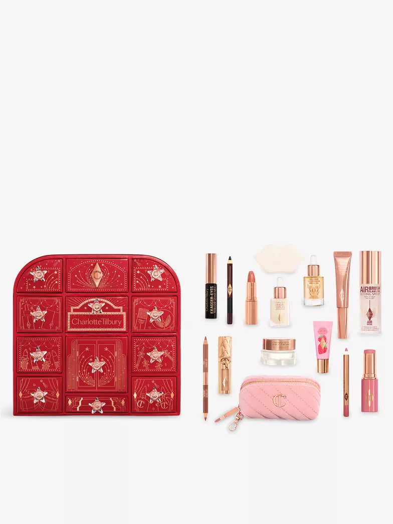 日英美直送 CHARLOTTE TILBURY Hollywood Beauty Wonderland Advent Calendar Worth £325 聖誕倒數日曆 大人款 聖誕快樂特輯 不參與$900免運 滿$900可加$25免運到順豐站/智能櫃 Christmas Advent Calendars 2026