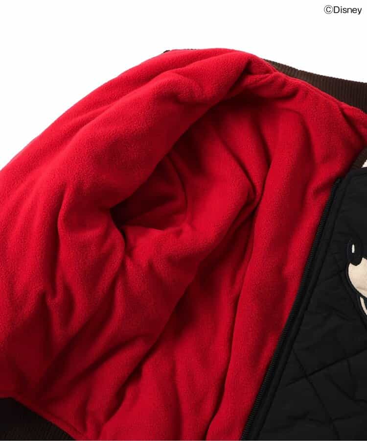 日本童裝 F.O.KIDS x Disney 拼布絎縫夾棉棒球外套 80-150cm 男童款/女童款 秋冬季 (適合初秋、香港平均溫度、寒冷天氣）OUTERWEAR  其他品牌童裝