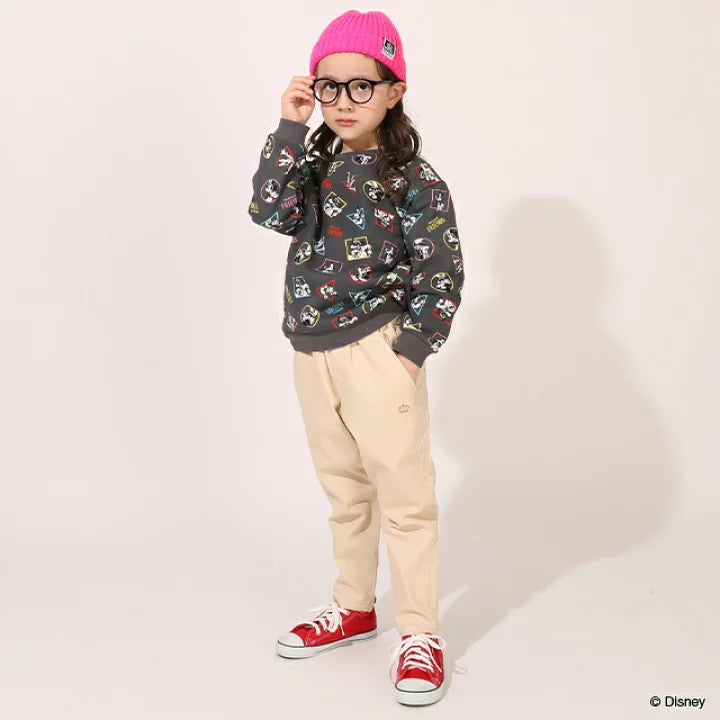 日本童裝 BDL x Disney 親子裝 印花衛衣 90-150cm 男童款/女童款 秋季 TOPS
