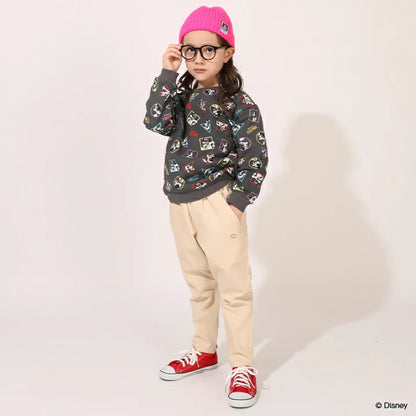 日本童裝 BDL x Disney 親子裝 印花衛衣 90-150cm 男童款/女童款 秋季 TOPS