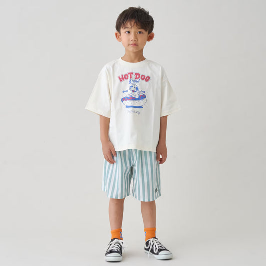 日本童裝 b・R# 接觸冷感 休閒短褲 100-140cm 男童款 夏季 PANTS