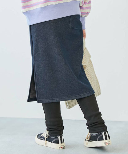 日本童裝 dev!rock 抓毛裙連打底褲 100-160cm 女童款 冬季 SKIRTS PANTS