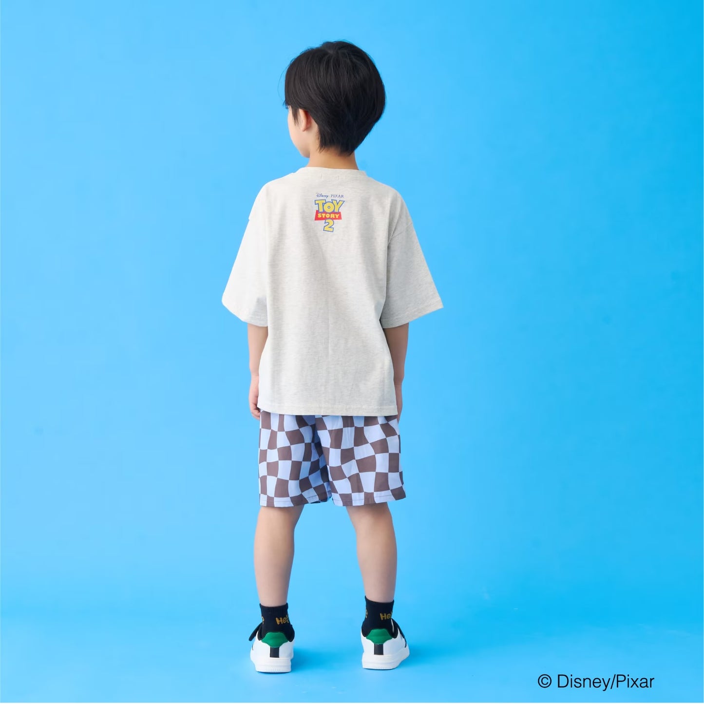 日本童裝 b・R# x Disney ToyStory 接觸冷感 防UV 印花上衣 100-140cm 男童款 夏季 TOPS