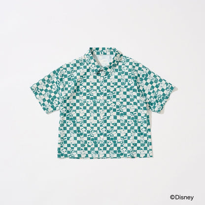 Japanese children's clothing b・R# x Diseny full-print shirt jacket 100-150cm boys'/girls' summer outerwear 
