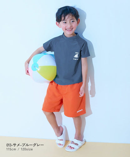 日本童裝 dev!rock 防UV 泳衣 100-160cm 男童款 夏季 TOPS 夏日玩水泳衣特輯