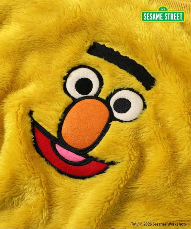 日本童裝 BREEZE x Sesame Street 毛毛上衣 80-140cm 男童款/女童款 冬季 TOPS