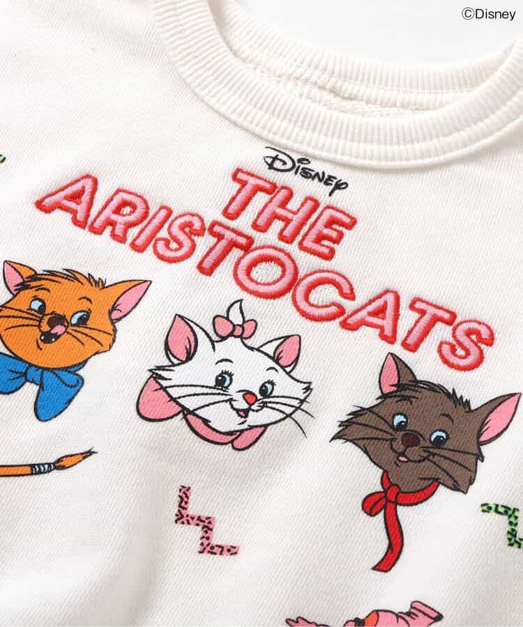 日本童裝 BREEZE x Disney Marie 拼紗衛衣 90-140cm 女童款 冬季 Tops